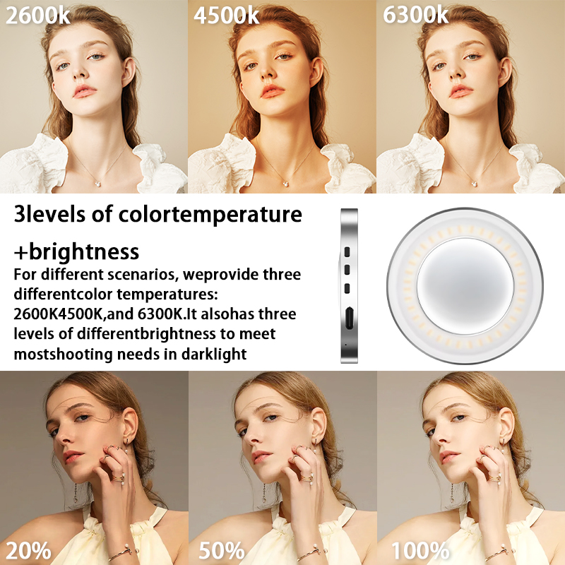 Phone Fill Light with Convex Mirror RL-05