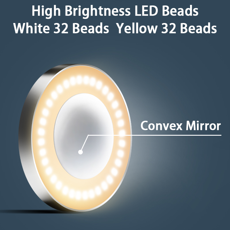 Phone Fill Light with Convex Mirror RL-05